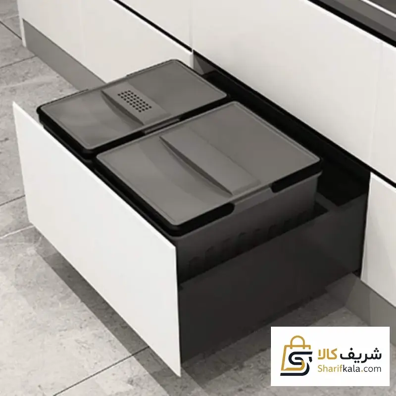 سطل دو مخزنه Easy Fit 9036 برند ملونی
