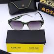 عینک آفتابی مردانه موسکات Moscot مدل 1203 مستر دسته سیم کائوچو اسیتیت به همراه کاور و دستمال 
