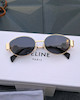 عینک آفتابی سلین CELINE بیضی کیفیت مسترکوالیتی A+++ به همراه جعبه زیپی و دستمال نانو