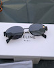عینک آفتابی سلین CELINE بیضی کیفیت مسترکوالیتی A+++ به همراه جعبه زیپی و دستمال نانو