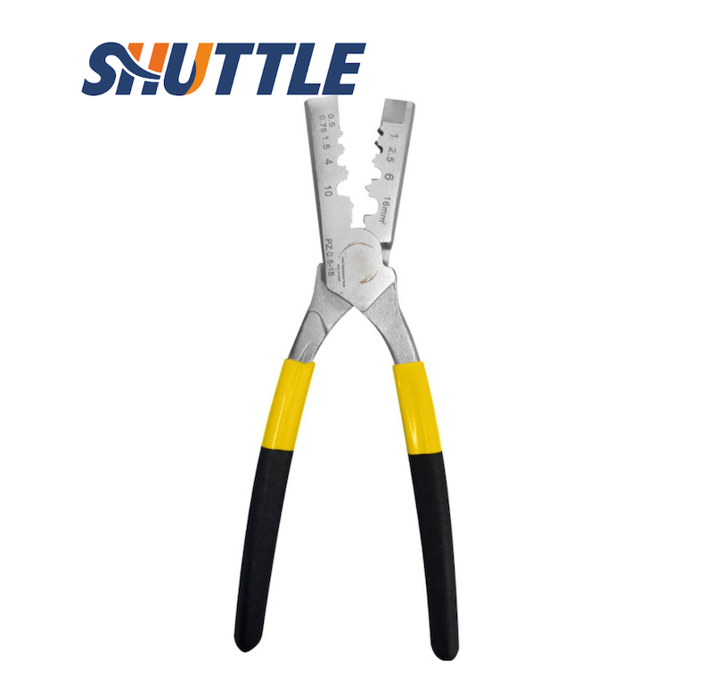 پرس وایرشو دستی شاتل مدل PZ 0.5-16 (سایز 0.5 تا 16 میلی‌متر)