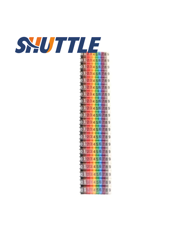 شماره سیم فشاری کلیپسی KCM-4MM برای سیم ۴ تا ۵٫۵ میلی‌متر– بسته 200 عددی