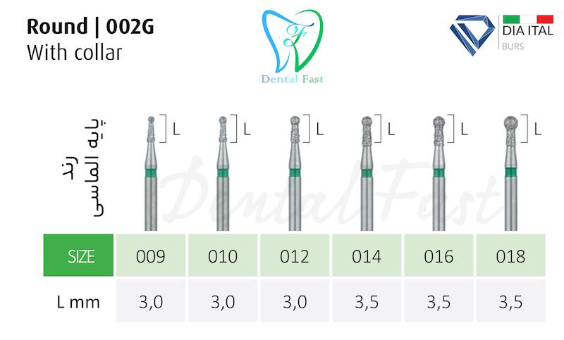 فرز رند پایه الماسی G-002  دیا ایتالیا