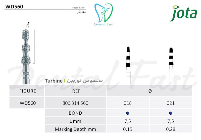 فرز نشانگر ــ دپس کات WD560جوتا