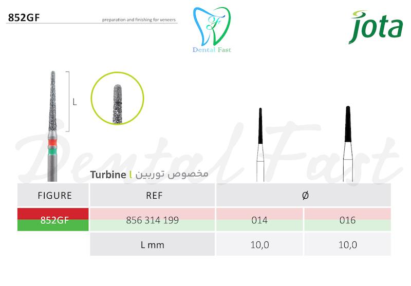 فرز الماسی  لمینیت 852GF جوتا