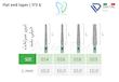 فرز تیپر سر تخت خیلی بلند 173 دیا ایتالیا