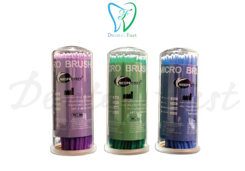 میکرو براش - Disposable - درشت-آبی