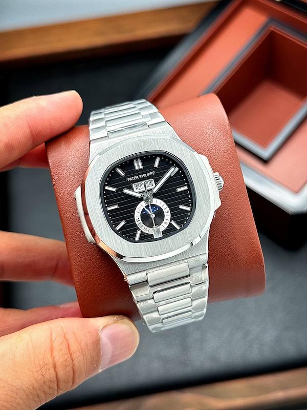 پتک فیلیپ ناتیلوس دو تقویم توماتیک patek philippe nautilus 