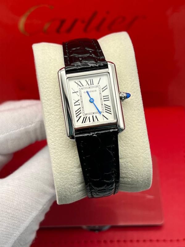 کارتیر تانک چرمی Cartier tank leather