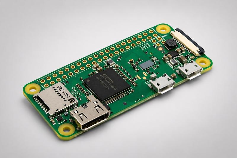برد Raspberry Pi Zero W دارای وای‌فای و بلوتوث داخلی