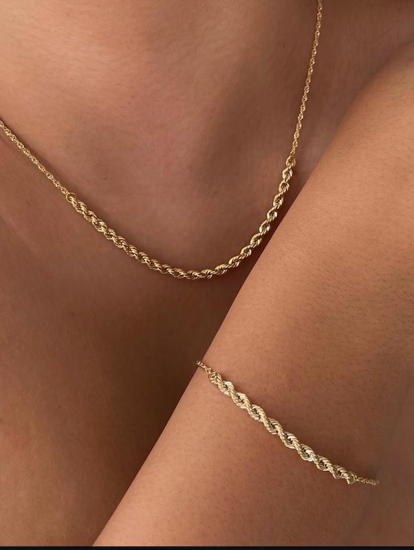 نیم ست طلا تنابی ( کونیک )