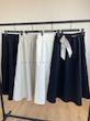 دامن کتان اسپورت کمردار