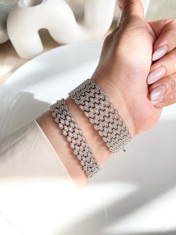 دستبند جواهر گندمی