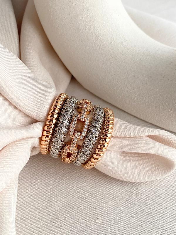 انگشتر پورتفینو‌ فول نگین 