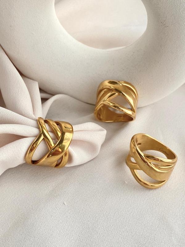 انكشتر استيل رنك ثابت 