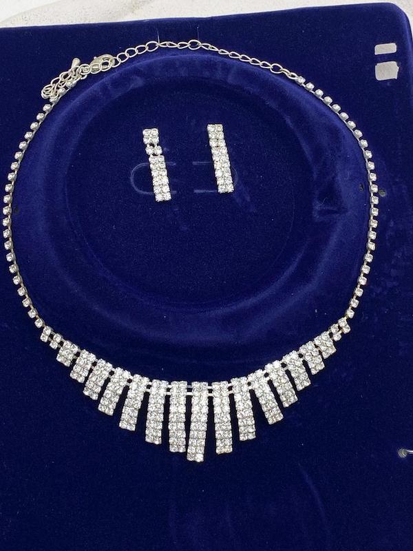 نیم ست جواهری آبشاری 🪄