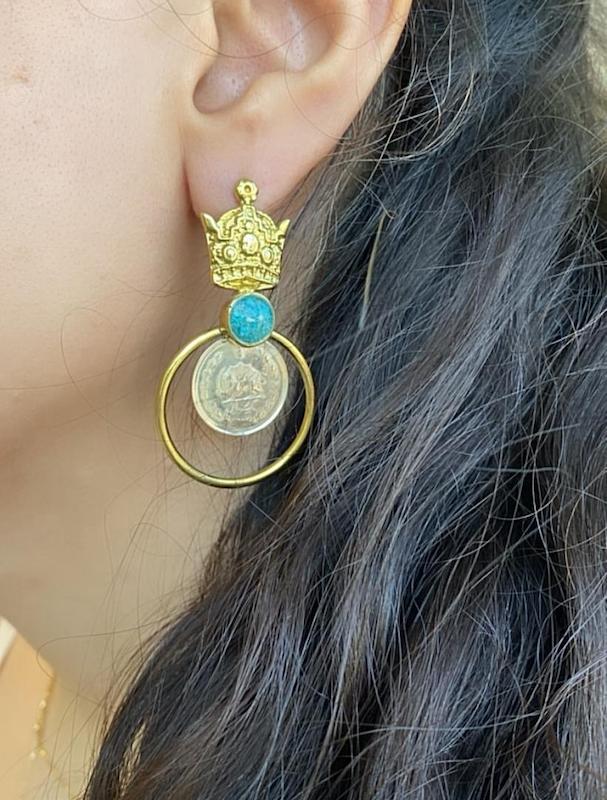 گوشواره کالکشن میراث فیروزه 