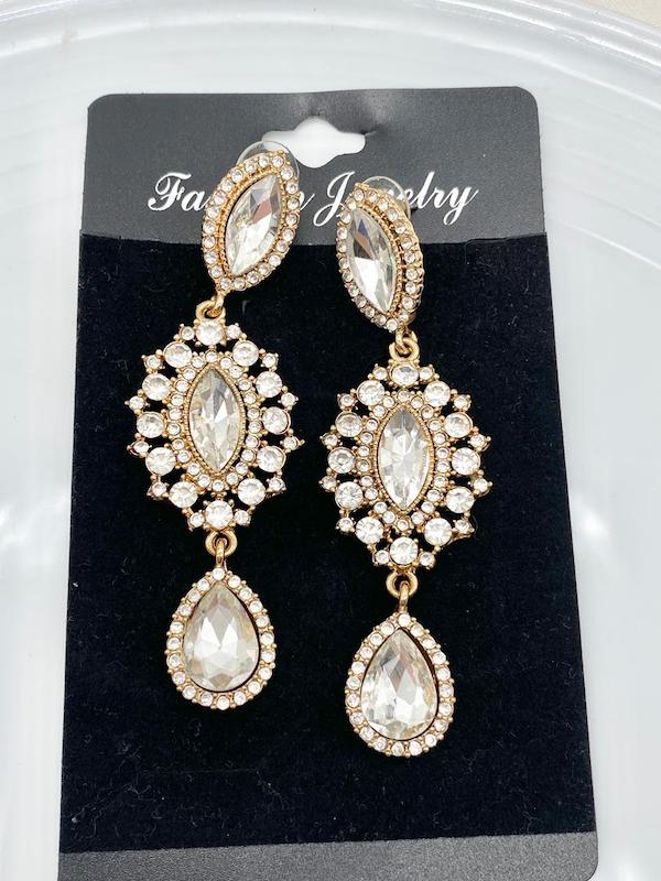 گوشواره جواهری ☀️