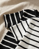 کراپ shirt راه راه