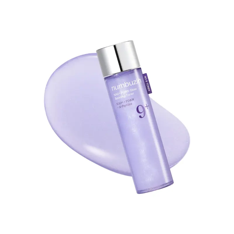تونر تقویت‌کننده و درخشان‌کننده نامبوزین NAD+ و PDRN – Numbuzin No.9 NAD+ PDRN Glow Boosting Toner
