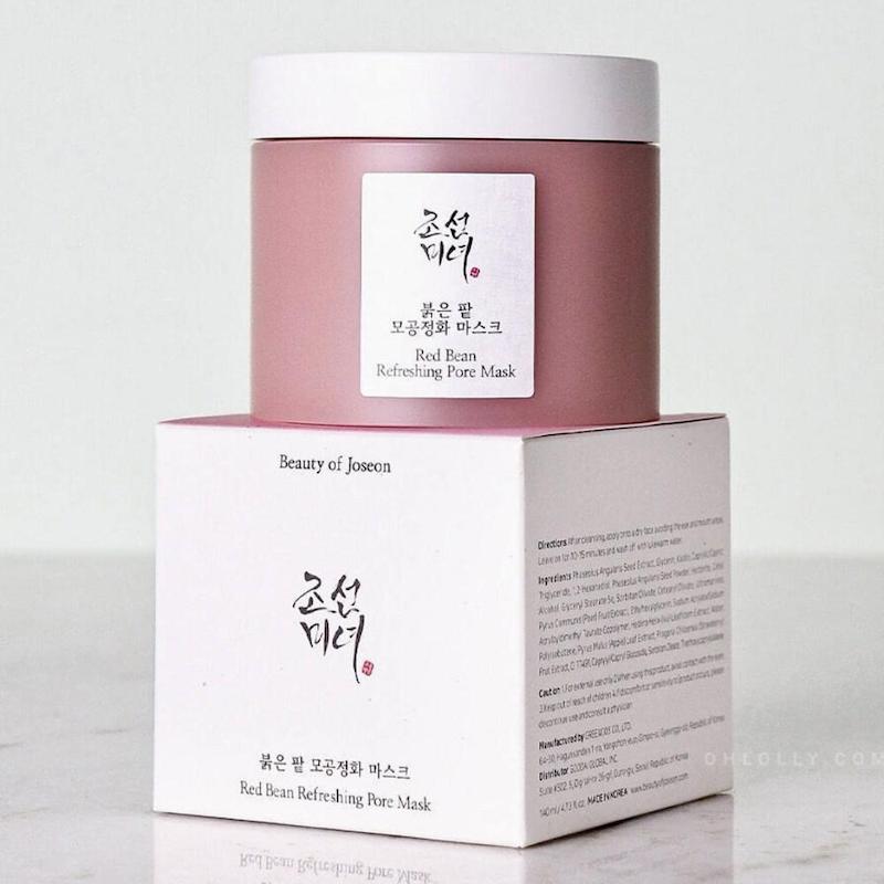 ماسک پاکسازی منافذ بیوتی آف جوسان با لوبیای قرمز 140ml (Red Bean Refreshing Pore Mask) 