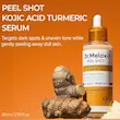 سرم پیل شات کوجیک اسید و زردچوبه دکتر ملاکسین لایه بردار ملایم و روشن کننده قوی پوست (Dr.Melaxin Peel Shot Exfoliating Kojic Acid Turmeric)