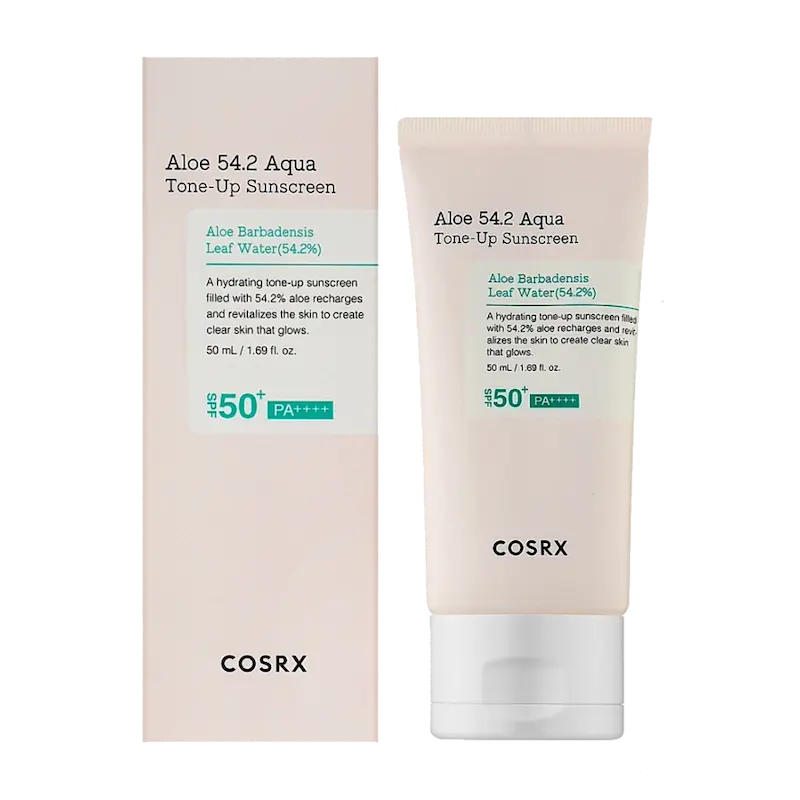 کرم ضد آفتاب مرطوب کننده بدون چربی آکوا تون آپ کوزارکس(Cozarex Aqua Tone Up Oil-Free Moisturizing Sunscreen)