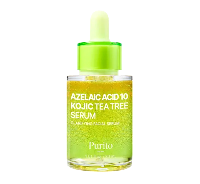 سرم آزلائیک اسید 10 درصد کوجیک اسید و تی تری پیوریتو ضد لک و جوش(Purito Acne & Blemish Serum)