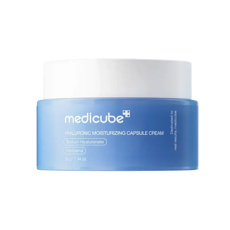 کرم کپسول مرطوب کننده هیالورونیک مدیکوب  (Medicube Hyaluronic Moisturizing Capsule Cream)