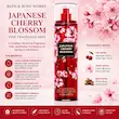 بادی اسپلش شکوفه گیلاس ژاپنی زنانه بث اند بادی ورکس (Japanese Cherry Blossom Body Splash for Women)