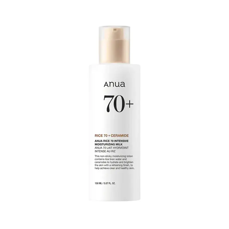 مرطوب کننده برنج آنوا مدل Rice 70 مناسب برای انواع پوست (Anua Rice 70 Hydrating & Brightening Toner)