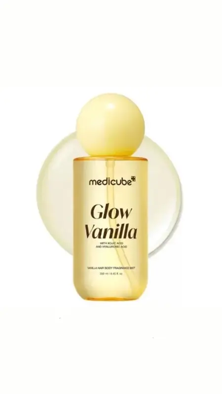  اسپری میست مو و بدن GLOW Vanilla مدی کیوب وانیل