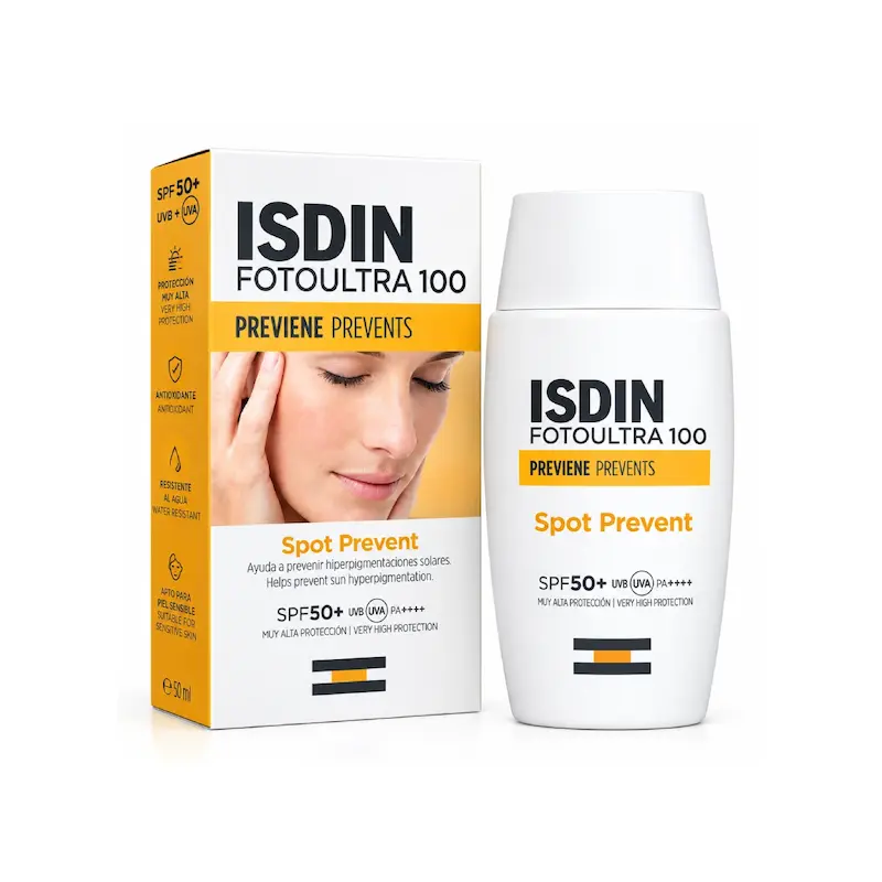 ضد آفتاب بیرنگ ضد لک ایزدین Isdin مدل Spot prevent 