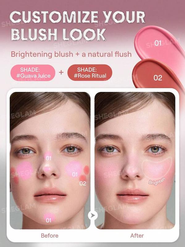 رژگونه استیکی مدل Bliss Blush شیگلم