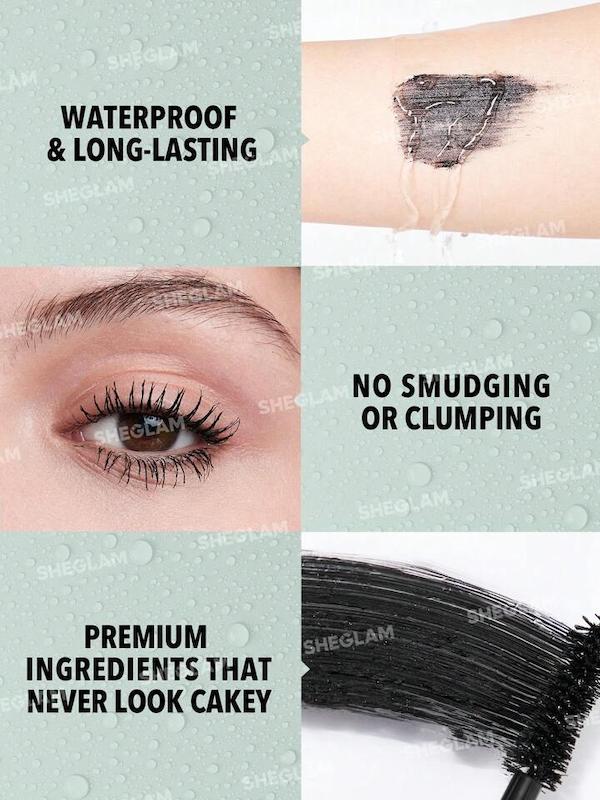ریمل دو سر حجم دهنده و بلند کننده ضد آب شیگلم Waterproof Black