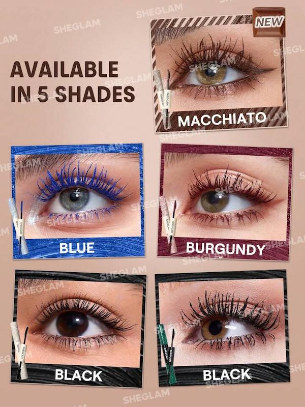 ریمل رنگی دوسر شیگلم رنگ Blue-آبی