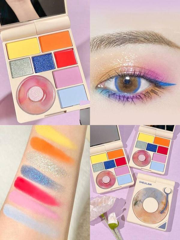 پالت سایه گرامافونی شیگلم رنگ Color Me Crazy