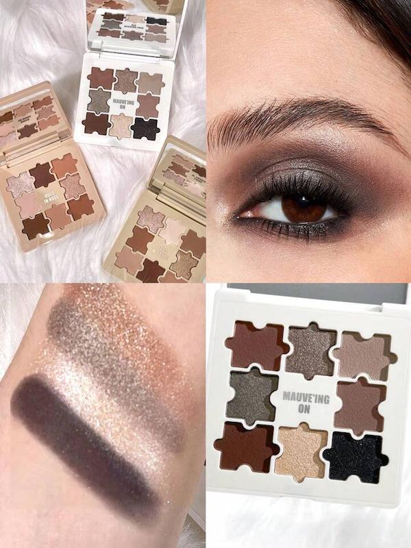پالت سایه پازلی شیگلم مدل Mauve’ing on