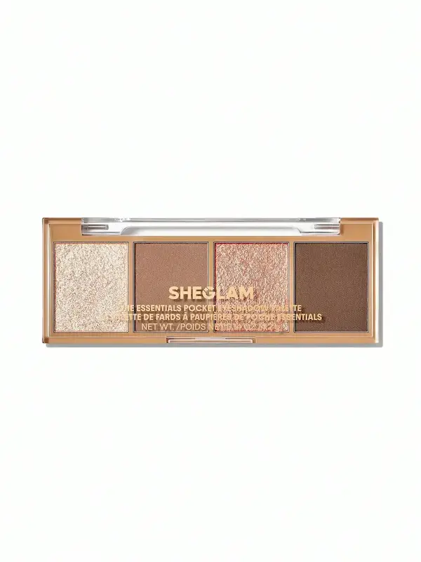 پالت سایه چشم براق چهار رنگ شیگلم مدل The Essentials
