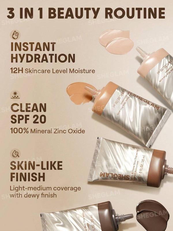 تینت کرم چندکاره ۳ در ۱ شیگلم SHEGLAM 3 in 1 