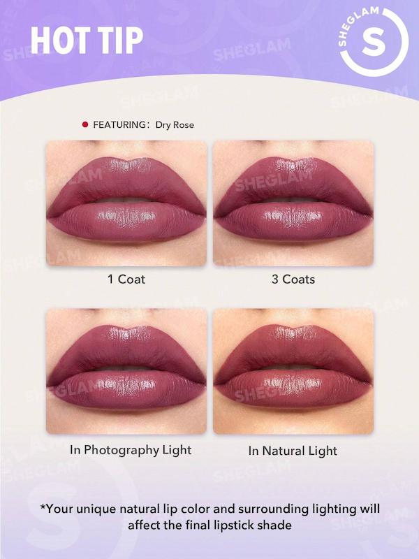 رژلب شیگلم مدل Sheglam | Creme Allure 