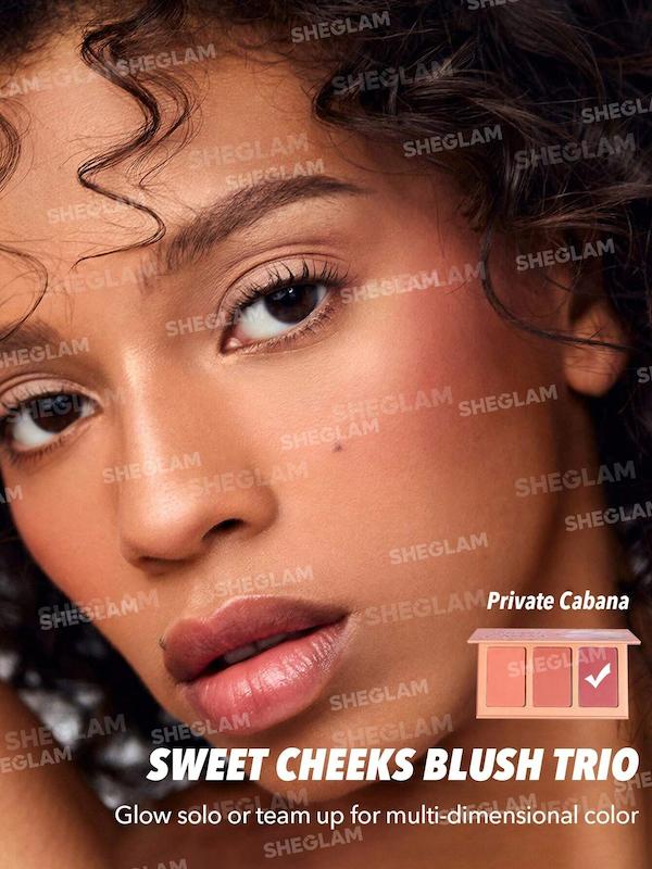 پالت رژگونه شیگلم مدل Sheglam | Sweet Cheeks