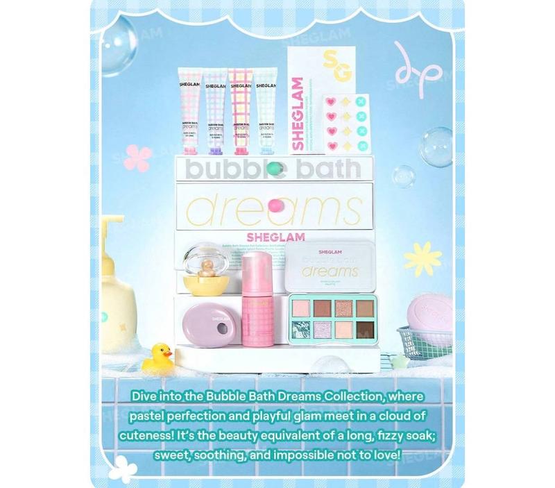 کالکشن مدل Bubble Bath Dreams Full Collection Set شیگلم | SHEGLAM 