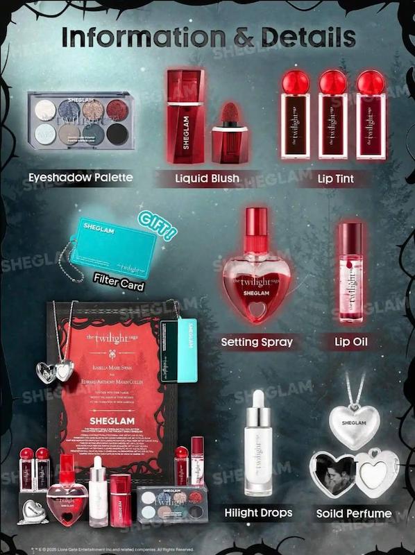 کالکشن مدل The Twilight Saga X شیگلم | SHEGLAM