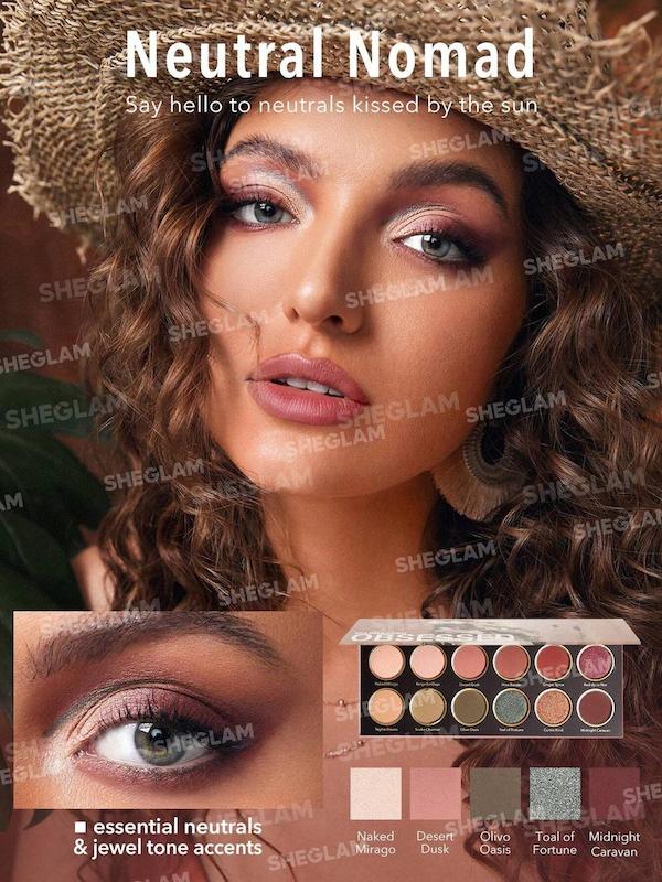 پالت سایه چشم مدل مراکش شیگلم | SHEGLAM