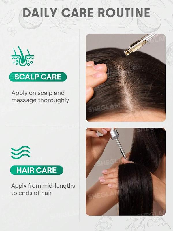 روغن تقویت‌کننده مو و پوست سر شیگلم | SHEGLAM HAIR