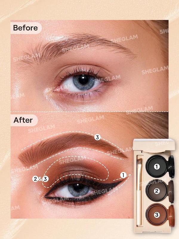 ژل ابرو و خط چشم شیگلم | SHEGLAM