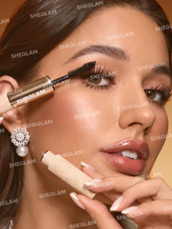 ریمل دو سر حجم دهنده و بلند کننده گلد شیگلم | SHEGLAM 