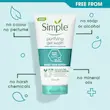 ژل شستشوی صورت سیمپل مدل Purifying پاک‌کننده ملایم مناسب پوست حساس و مستعد جوش حجم 150ml