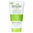 فیس واش صورت سیمپل مدل Moisturising مناسب پوست‌های خشک و حساس حجم 150ml